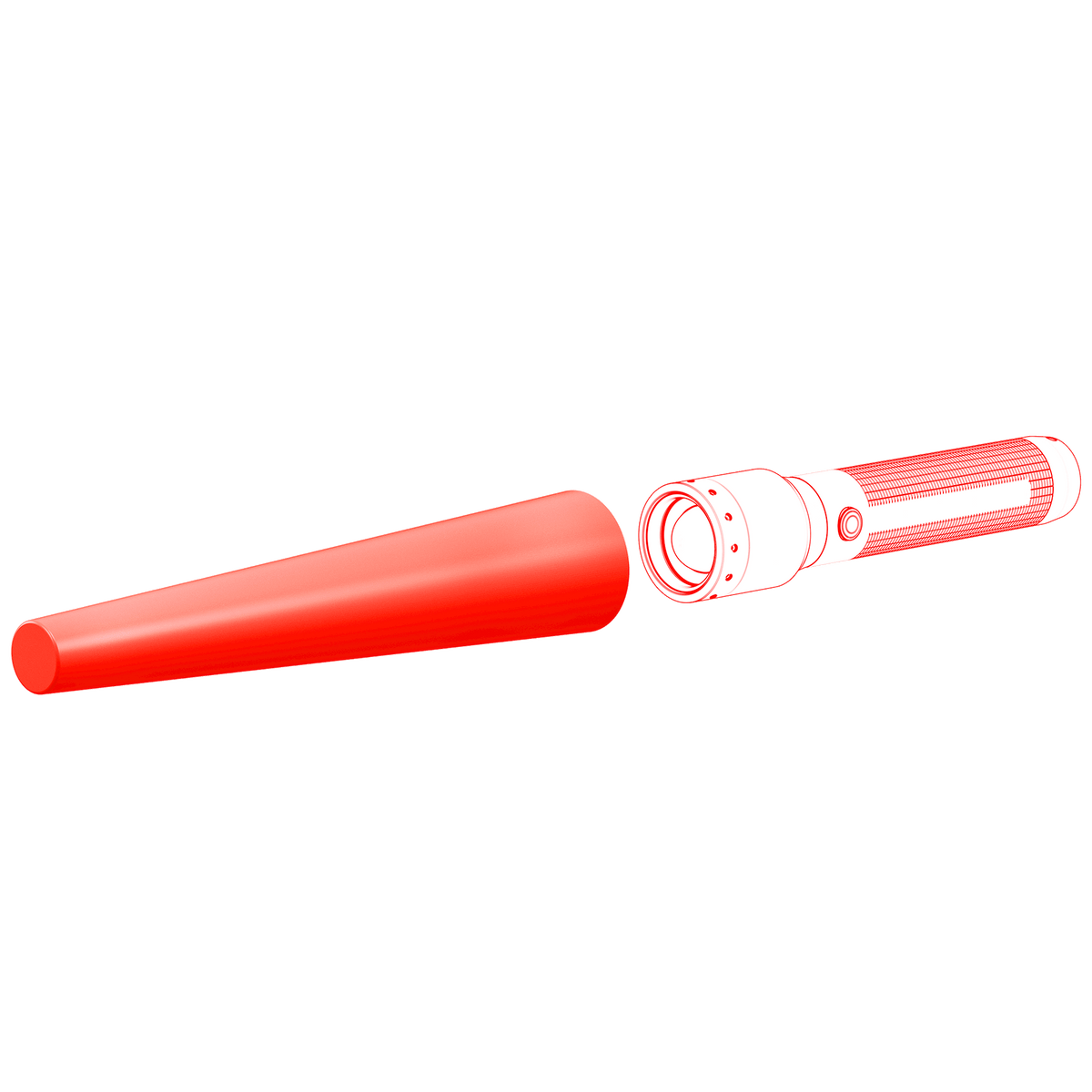Signal Cone 35.1mm | Suits P6R Core, P6R Signature, P7R Core, P7R Signature & TAC Series Flashlights – image 4
