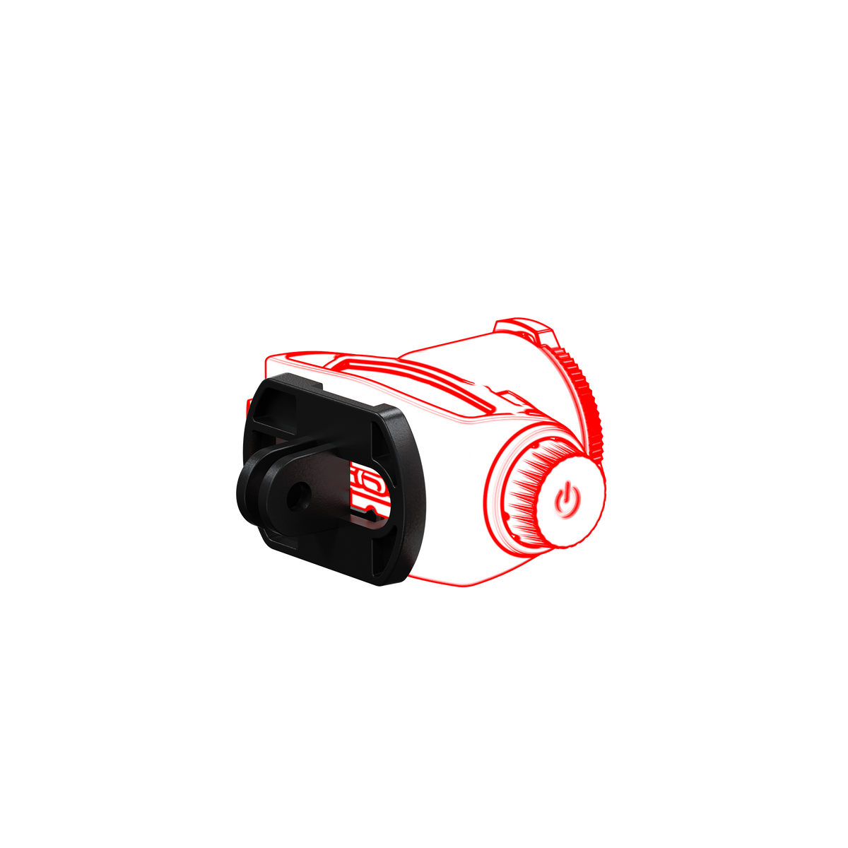 GoPro Adapter Type D | Suits H7R Work, P5R Work, H15R Core, P7R Work