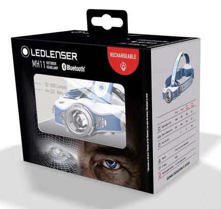 Lampe frontale bleue MH11 