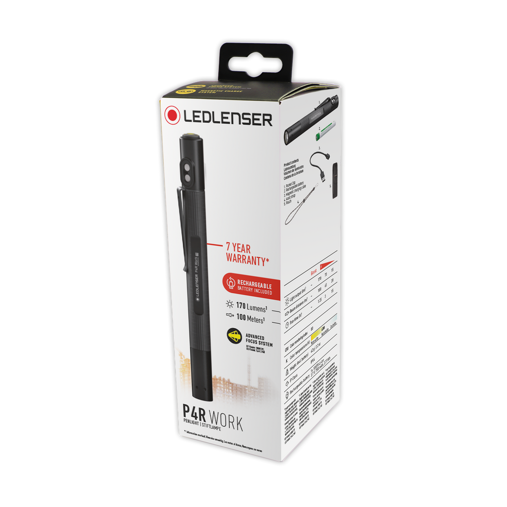Lampe torche de travail P4R